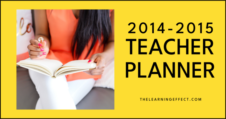 2014-2015 Chevron Teacher Planner
