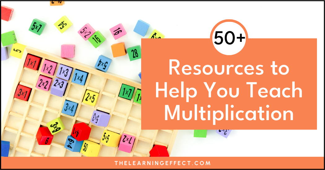 Resources to teach multiplication header