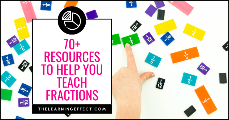 70+ Resources to Help You Teach Fractions