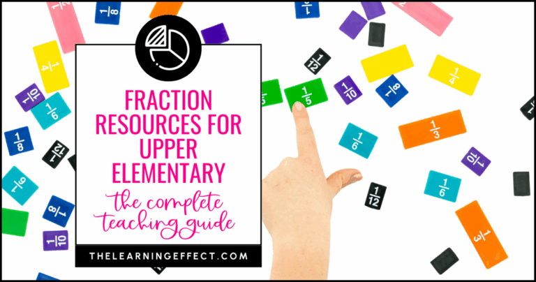 Fraction Resources for Upper Elementary: The Complete Teaching Guide