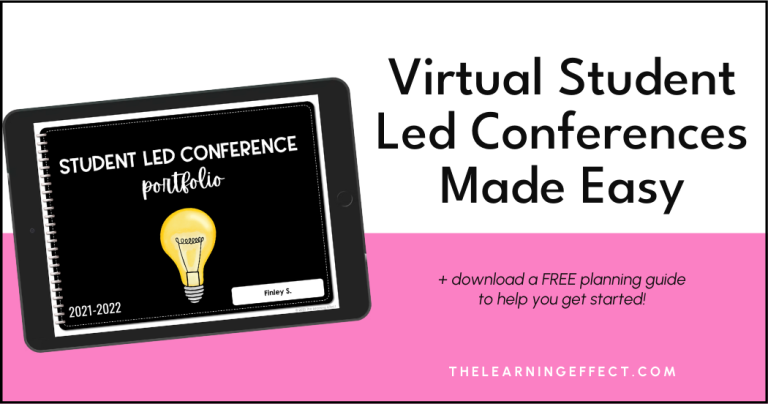 Virtual Student Led Conferences Made Easy