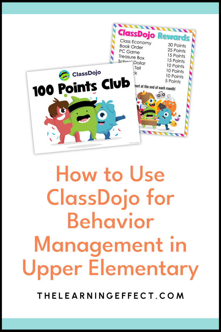 How to use classdojo for behavior management in upper elementary