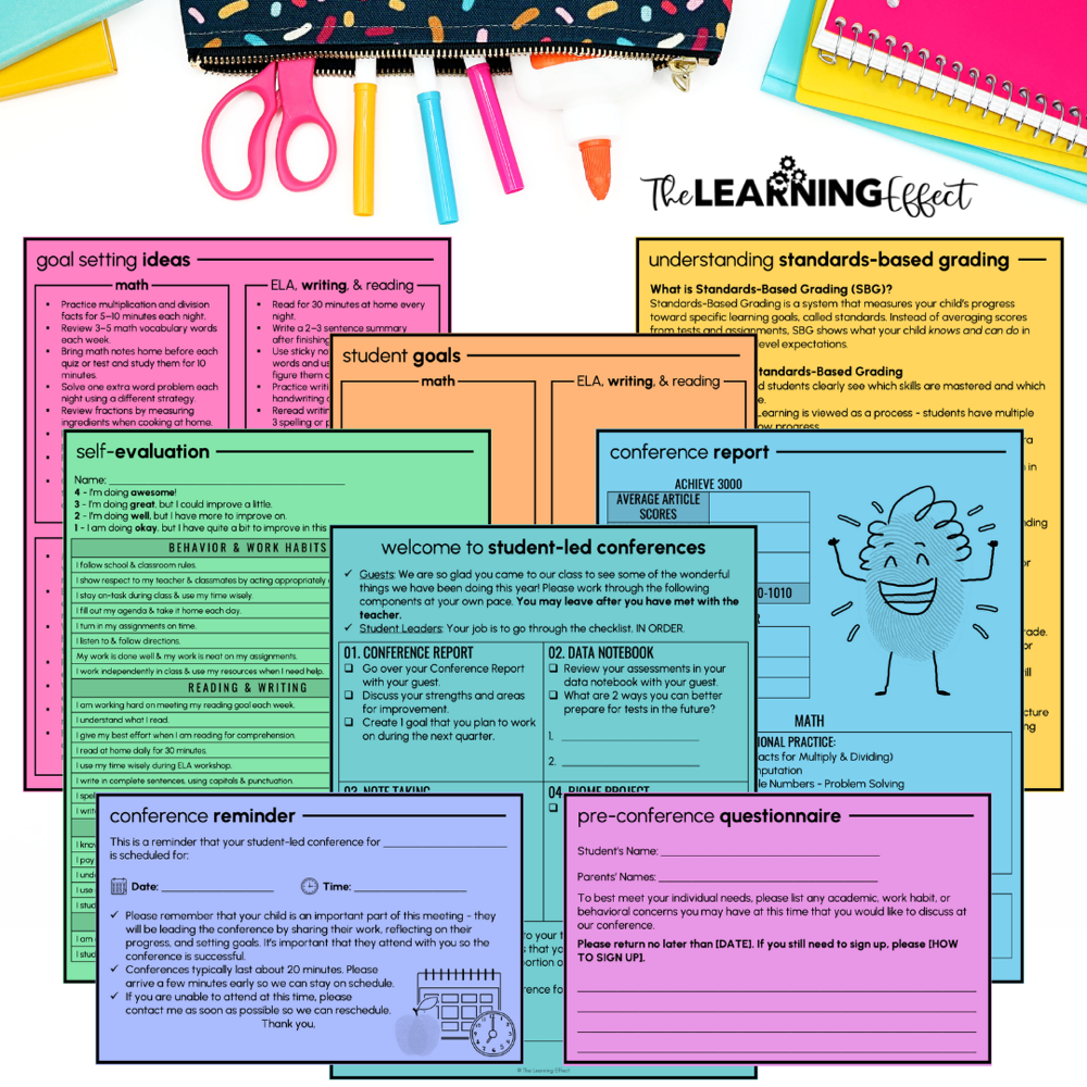 Parent-teacher conference forms