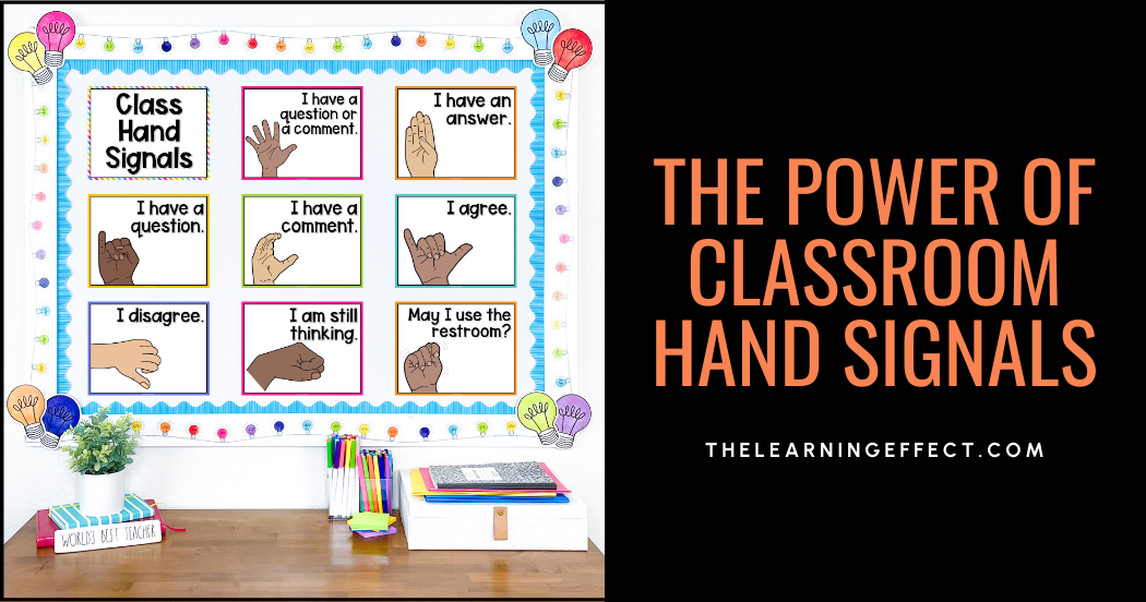 The power of classroom hand signals