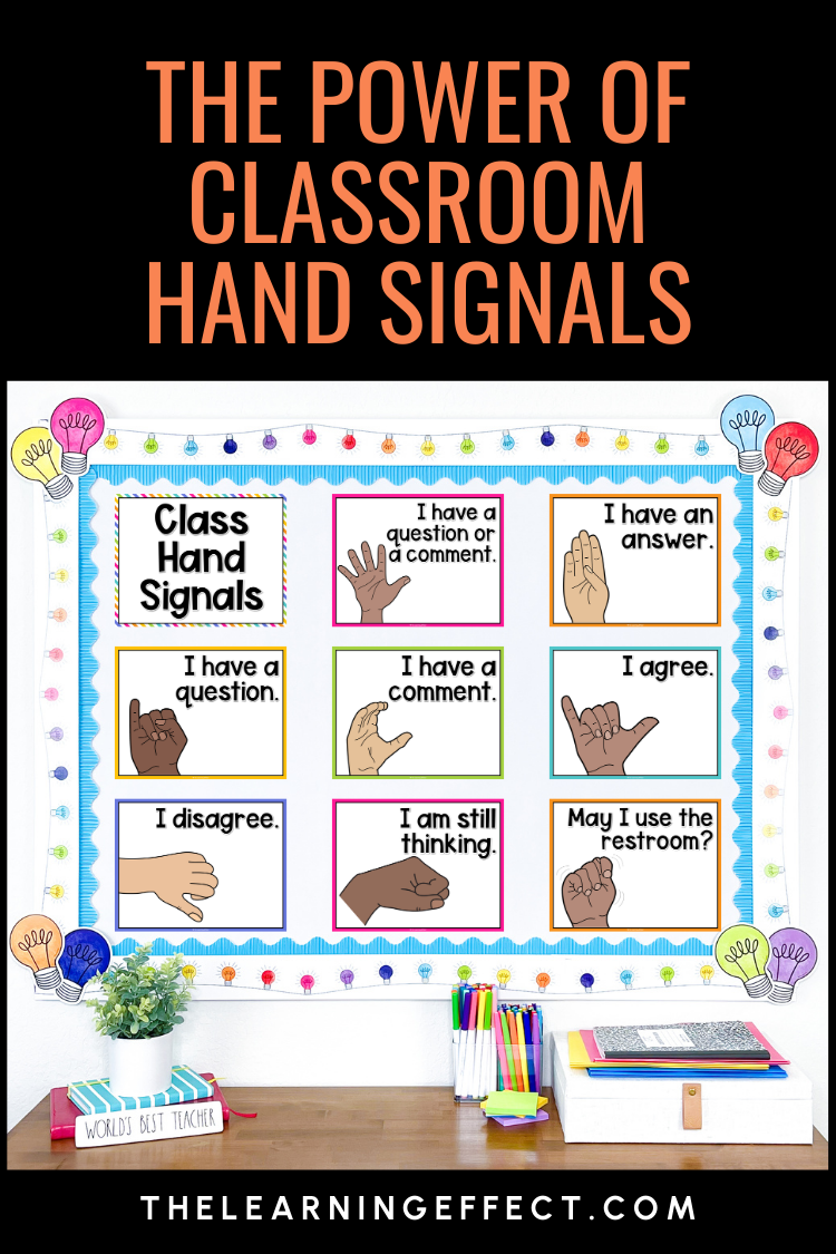 The power of classroom hand signals