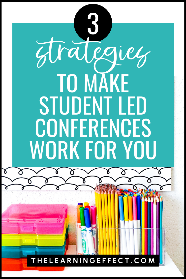 3 strategies to make student led conferences work for you