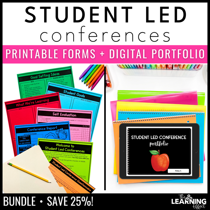 Student led conferences bundle