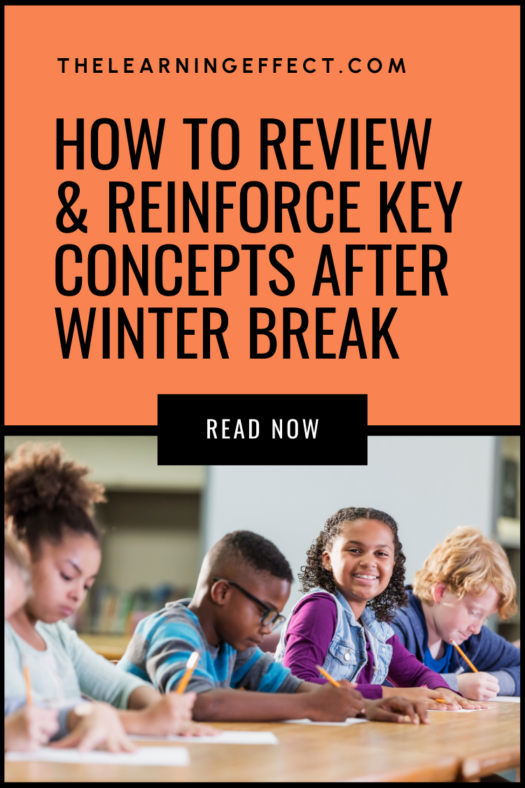 How to review and reinforce key concepts after winter break