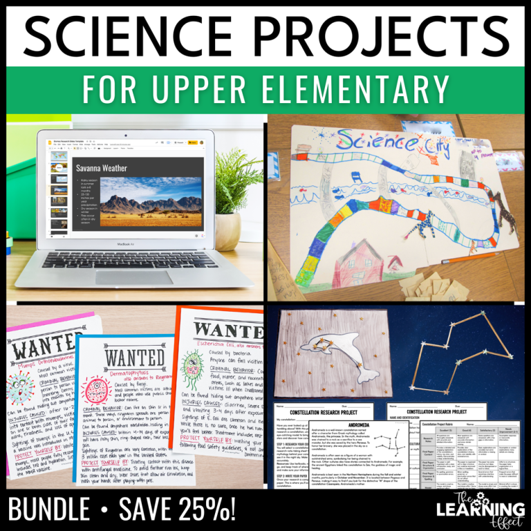 Science projects bundle