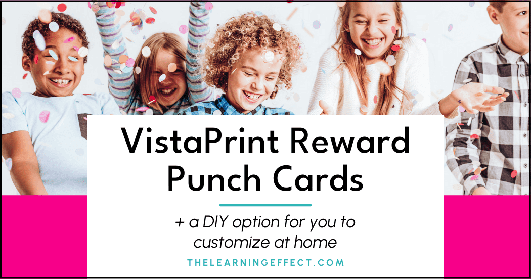 Vistaprint reward punch cards