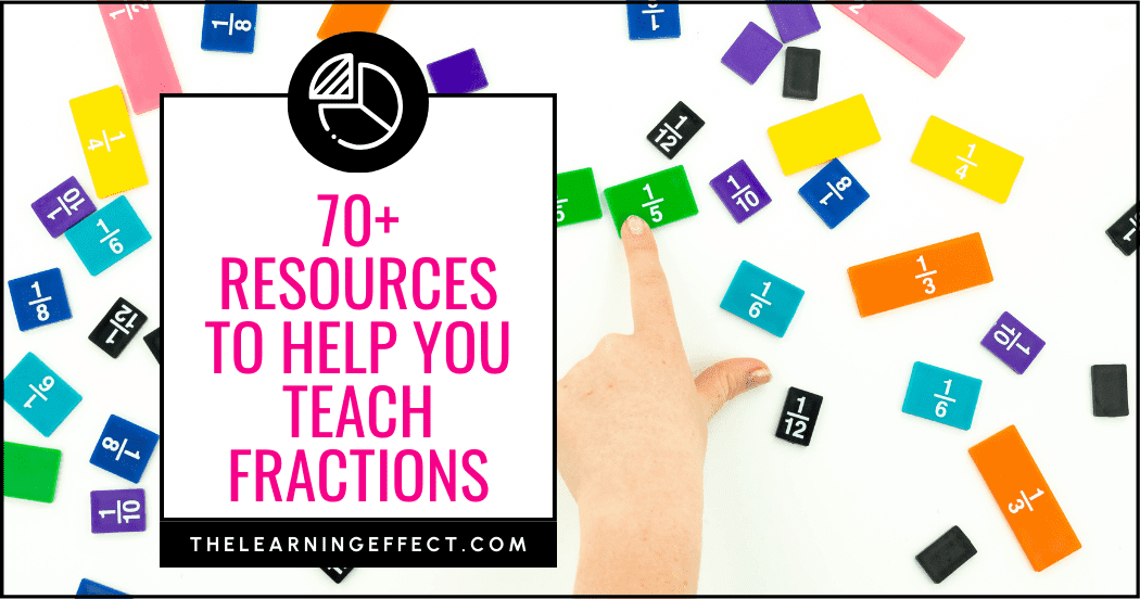 70+ resources to help you teach fractions