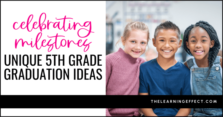 Celebrating milestones: unique 5th grade graduation ideas